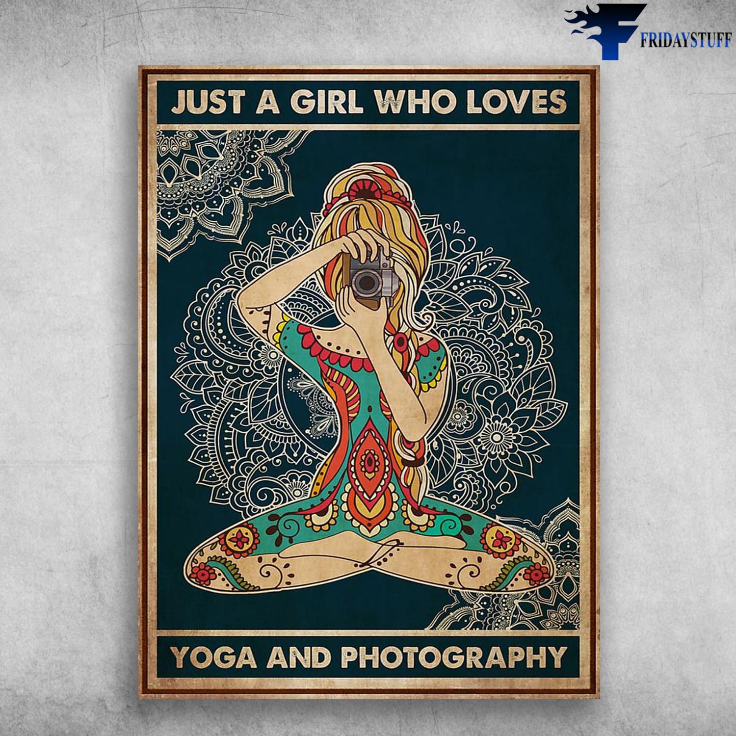 Yoga Girl, Yoga With Camera, Just A Girl, Who Loves Yoga And Photography