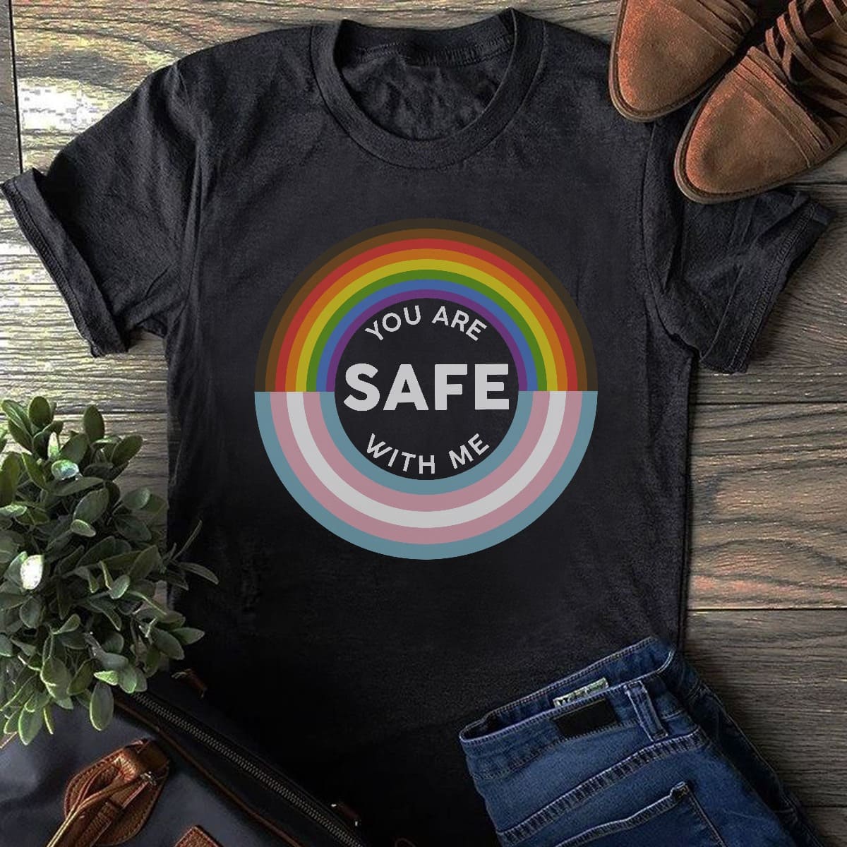 You are safe with me - Lgbt community, feminism right T-shirt
