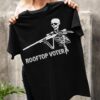Skeleton Hunting - Rooftop Voter Shirt
