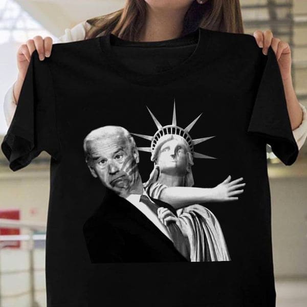 Politics Joe Biden Slapped By Statue Of Liberty