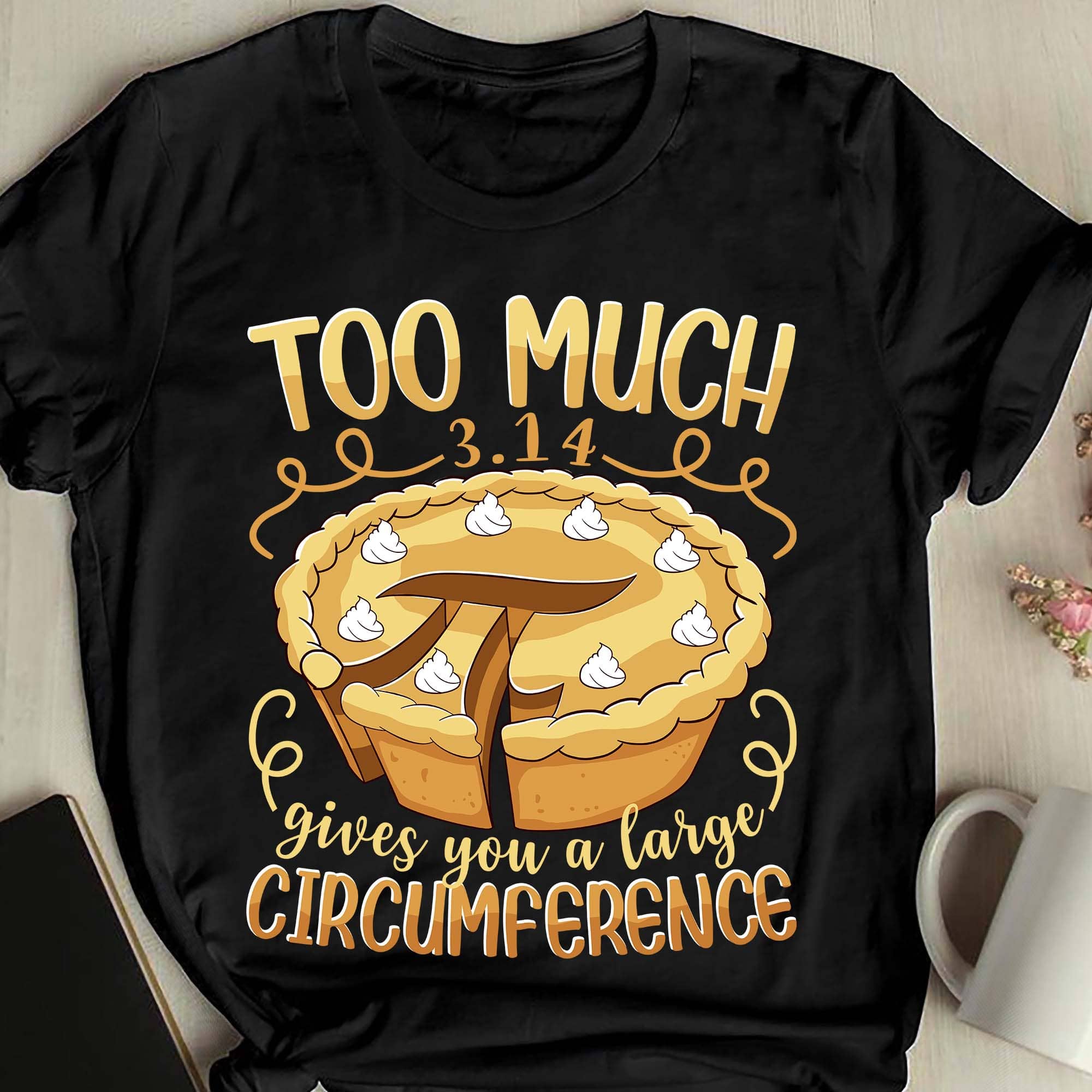 Cake Pi - Too much gives you a large circumference