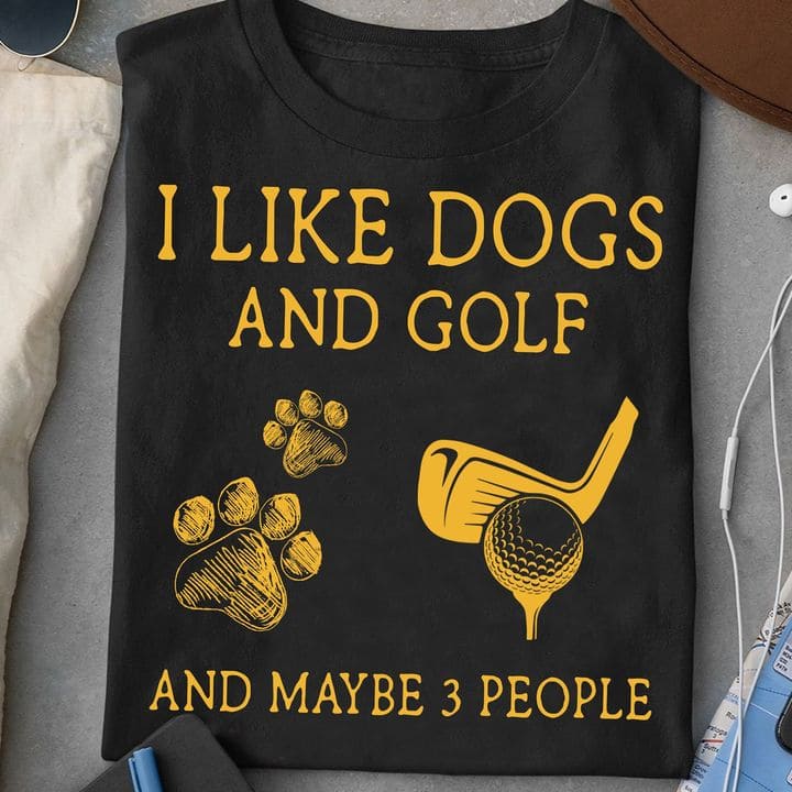 Dogs Golf - I like dogs and golf and maybe 3 people