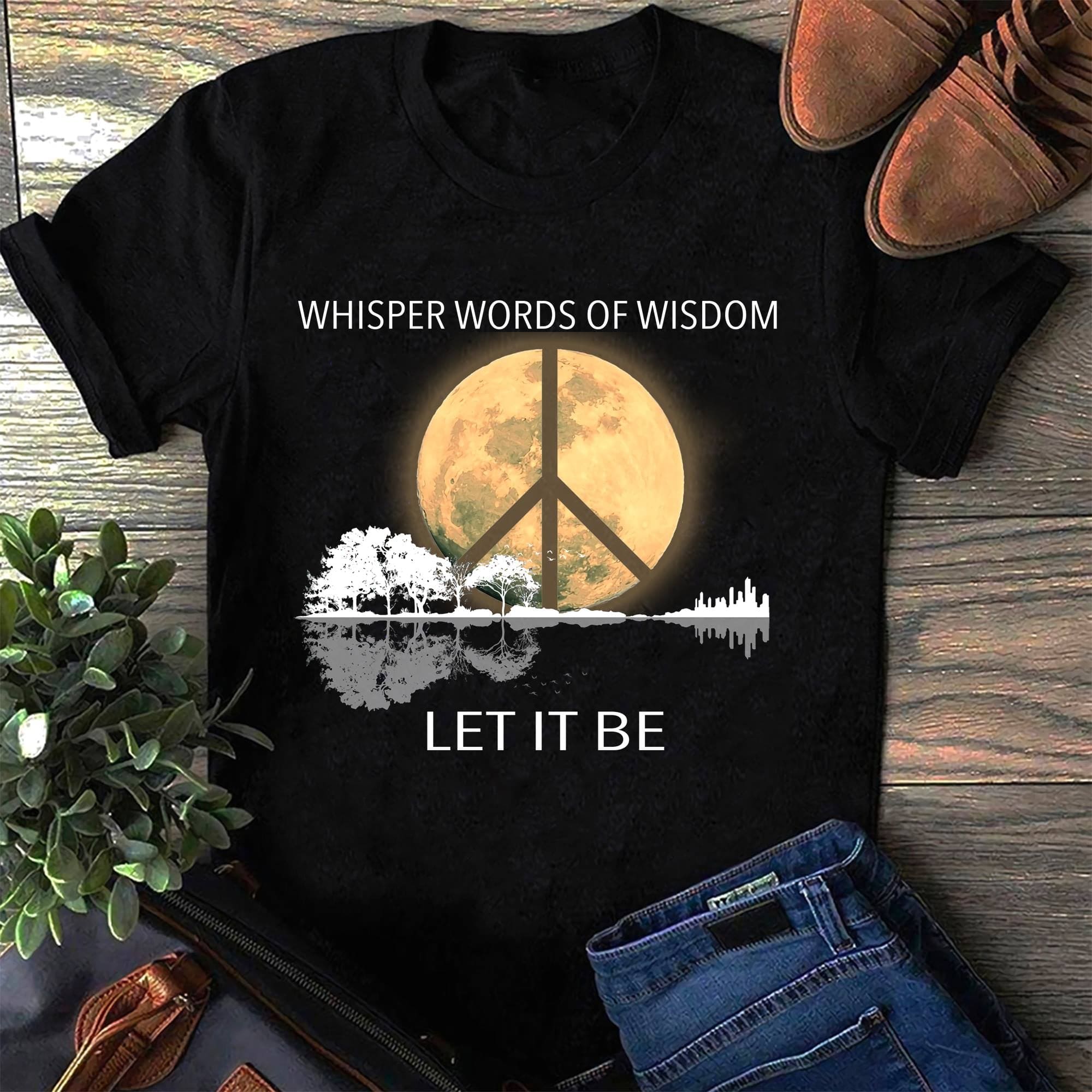 Moon Hippie Peace - Whisper words of wisdom let it be