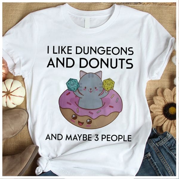 Donuts Cat Dungeons - I like dungeons and donuts and maybe 3 people