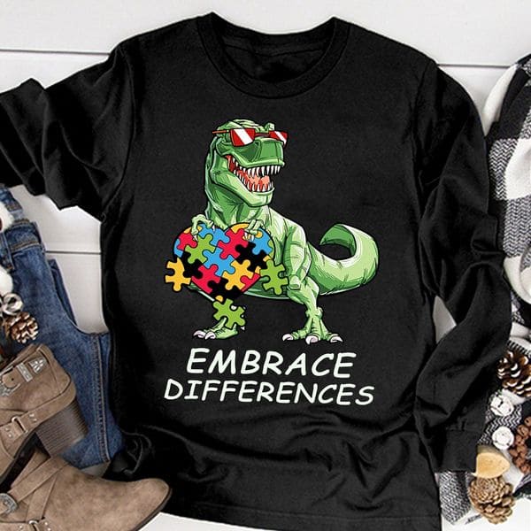 Autism Dinosaurs - Embrace Differences