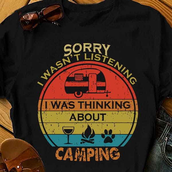 vVintage Camping - Sorry i wasn't listening i was thinking about camping