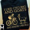 Cycling Goats - I like cycling and goats and maybe 3 people