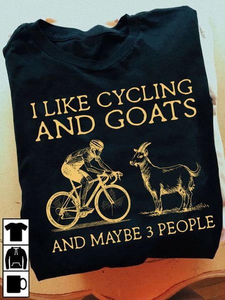 Cycling Goats - I like cycling and goats and maybe 3 people
