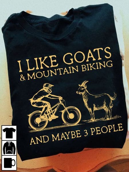 Goat Mountain Biking - I like goats and mountain biking and maybe 3 people