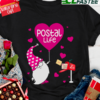 Gnomes Postal Worker Heart Valentine Gift - Postal Life