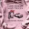 Horse Truck - I like horses and truck and maybe 3 people
