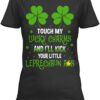 Touch my lucky charms and i'll kick your little leprechaun ass