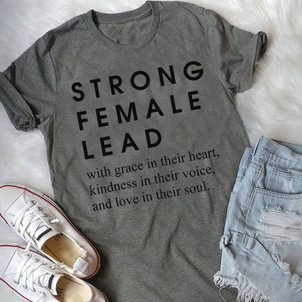 Strong female lead with grace in their heart kindness in their voice and love in their soul