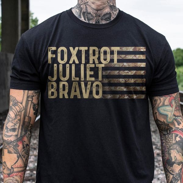 Foxtrot Juliet Bravo - America Flag