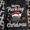 Hockey Puck Santa Hat Christmas Lights - Merry pucking christmas
