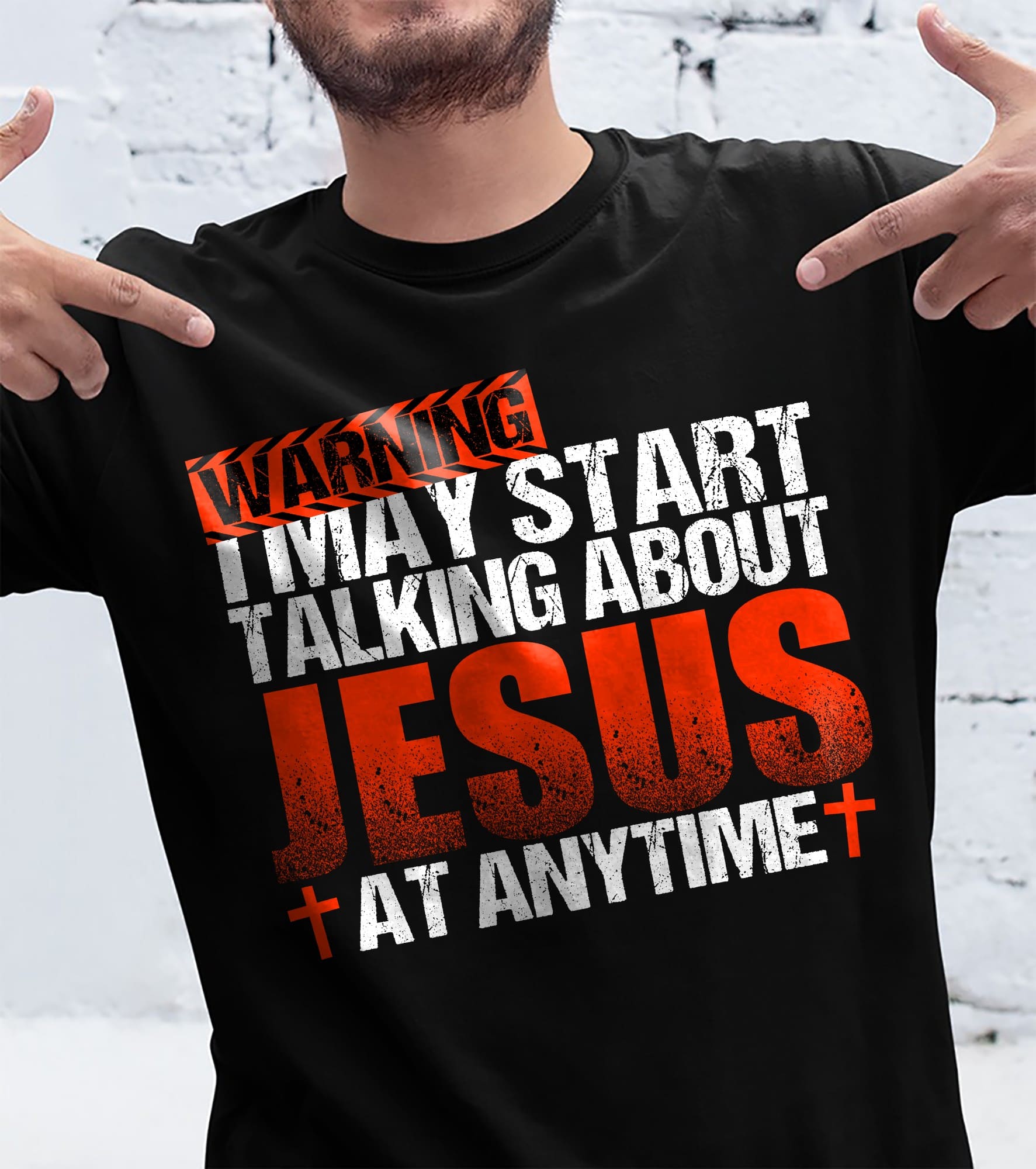 Warning i may start talking about Jesus at anytime