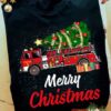 Fire Truck Christmas Tree - Merry Christmas