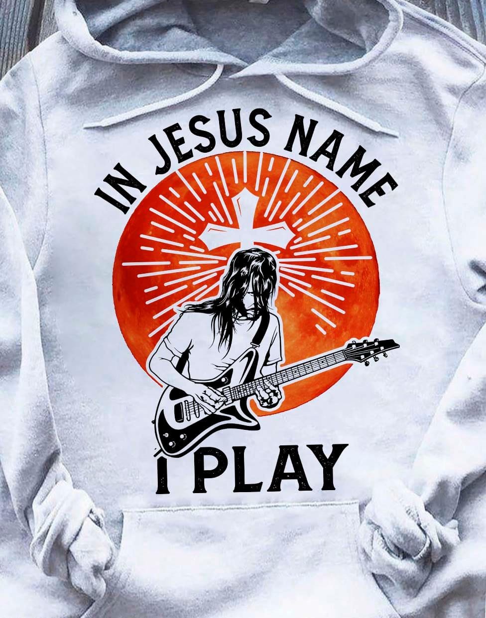 Jesus Playing Guitar - In Jesus name i play
