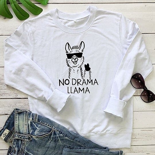Funny Llama - No drama llama