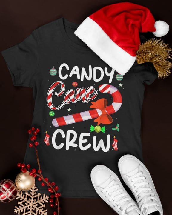 Christmas Candy Cane Ugly Christmas Sweater - Candy Cane Crew