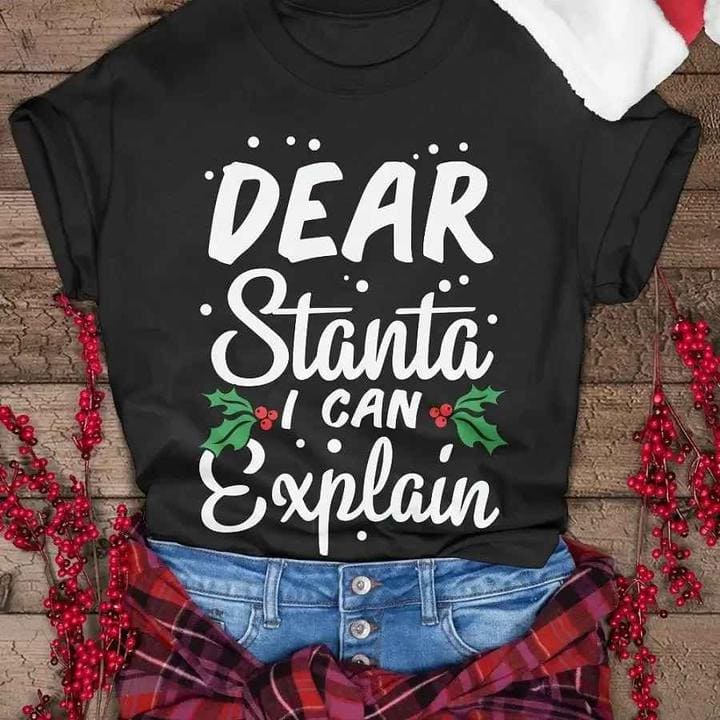 Dear santa i can explain - Ugly Christmas Sweater