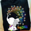 Elephant Hippie Peace - Treat people with kindness
