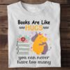 Couple Hippo Books - Books are like hugs you can never have too many