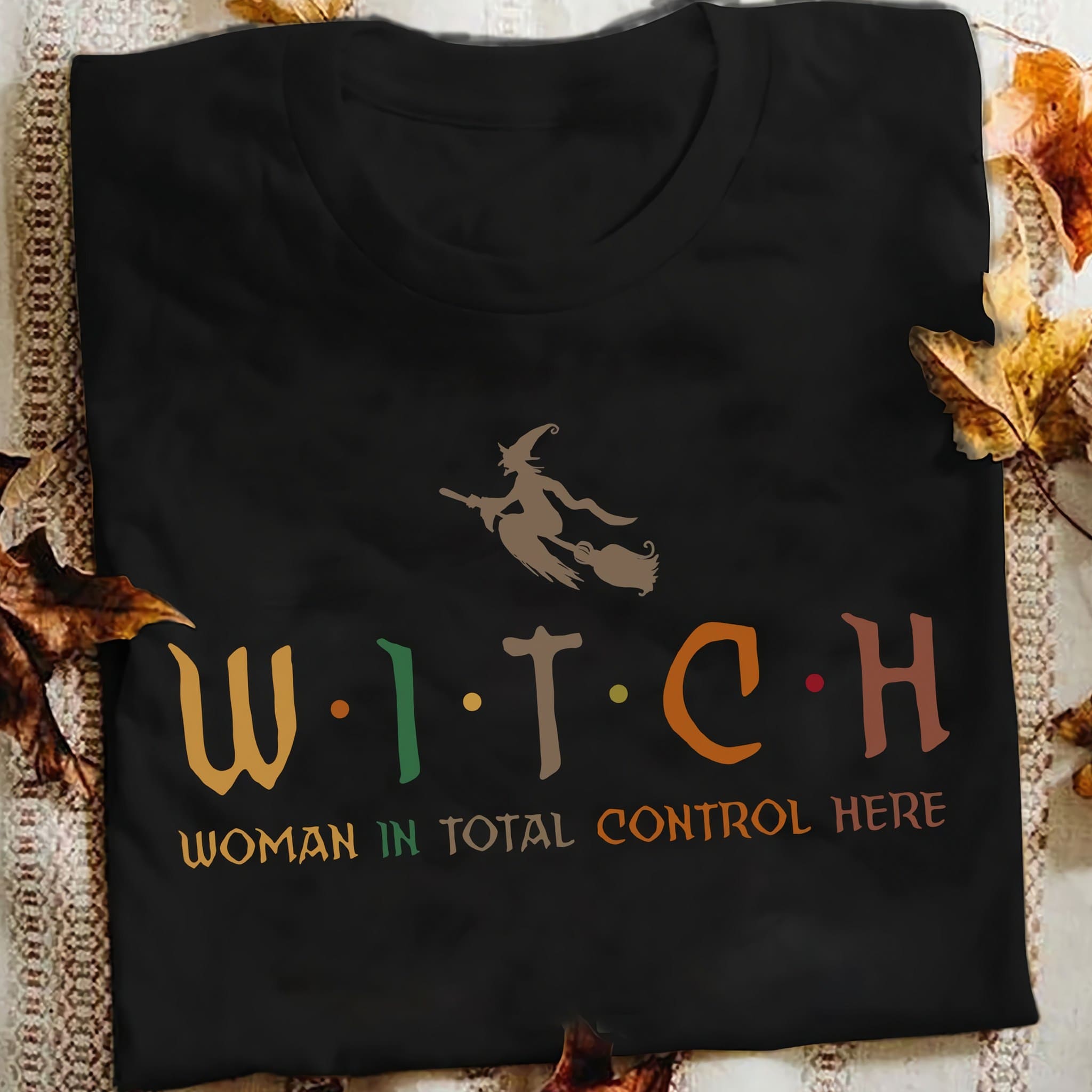Witch Ride Brooms - Witch woman in total control here