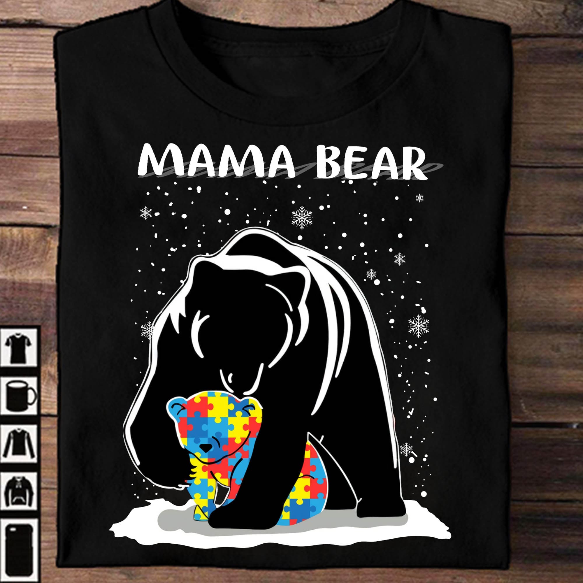 Autism Bear Family - Mama Bear