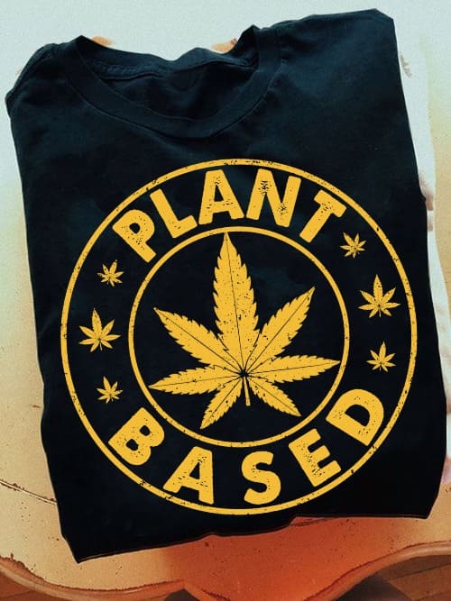 Weed Graphic T-shirt - Plant Based