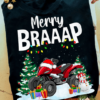 Motorcycles Santa Hat Christmas Gift - Merry Braaap