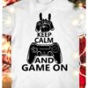 Rock Hand Game Player - Keep calm and game on