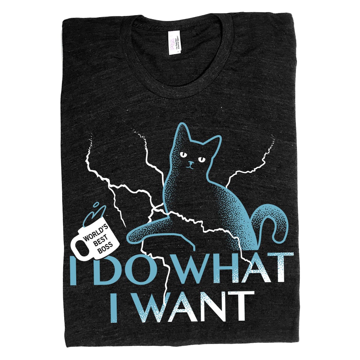 Cat Graphic T-shirt - I do what i want