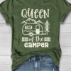 Camping Girl - Queen of the camper