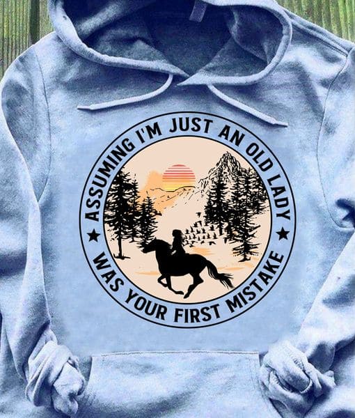 Assuming I'm just an old lady was your first mistake - Barrel racing lady, old lady ride horse