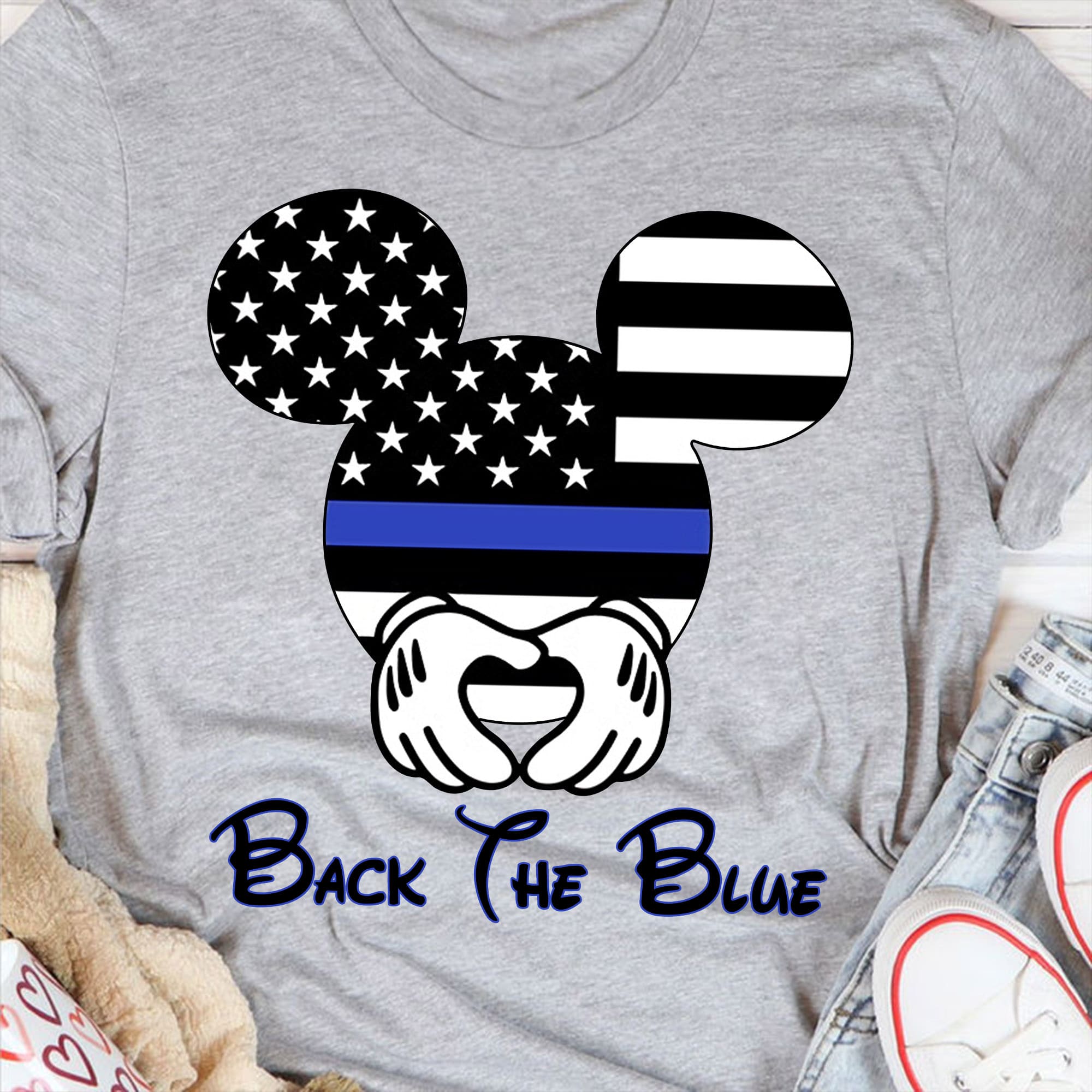 Back the blue - Protect our police, America back the blue