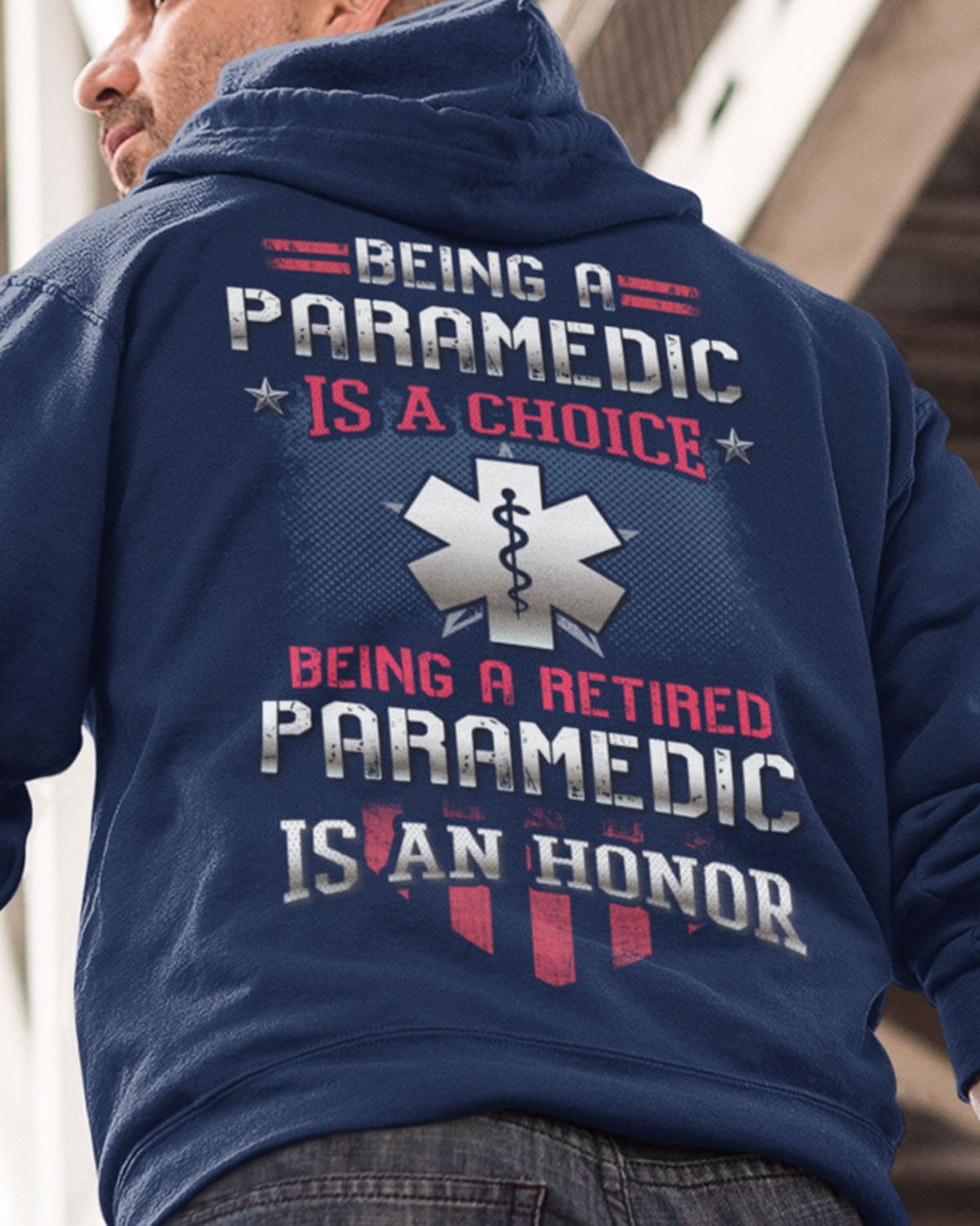 Being a paramedic is a choice, being a retired paramedic is an honor - Paramedic t-shirt