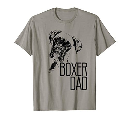 Boxer dad - Gift for dog dad, Boxer breed dog T-shirt