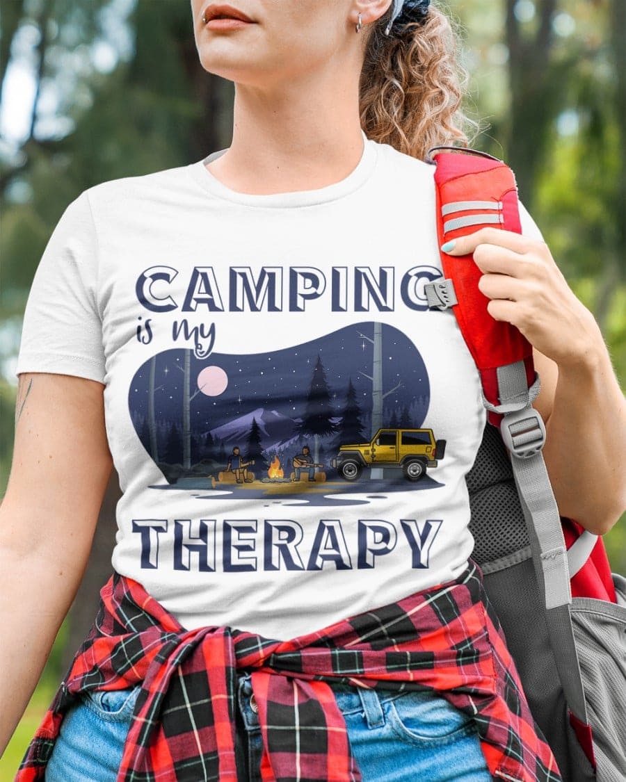 Camping is my therapy - Love to go camping, Singing and camping