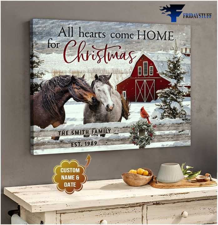 Christmas Decor, Horse Poster, All Heart Come Home, For Christmas, Cardinal Bird