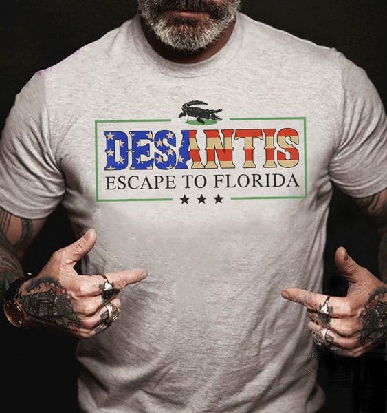 Desantis escape to Florida - Florida US State, Ron Desantis