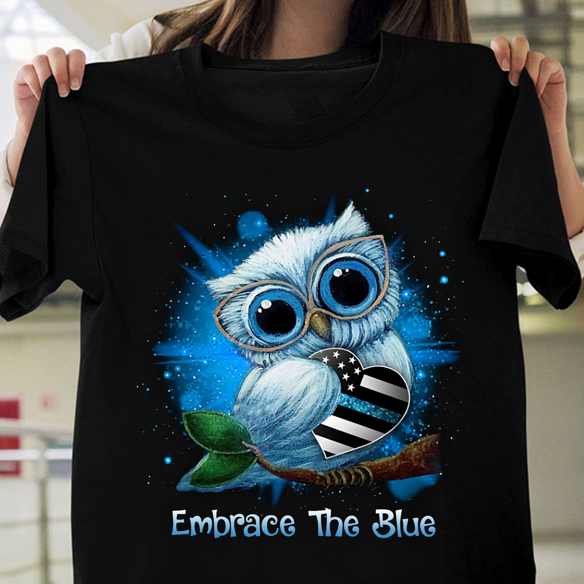 Embrace the blue - Save our police, American Police T-shirt