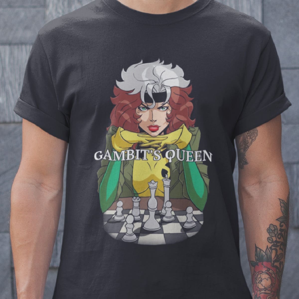 Gambit's queen - The queen's gambit, queen playing chess