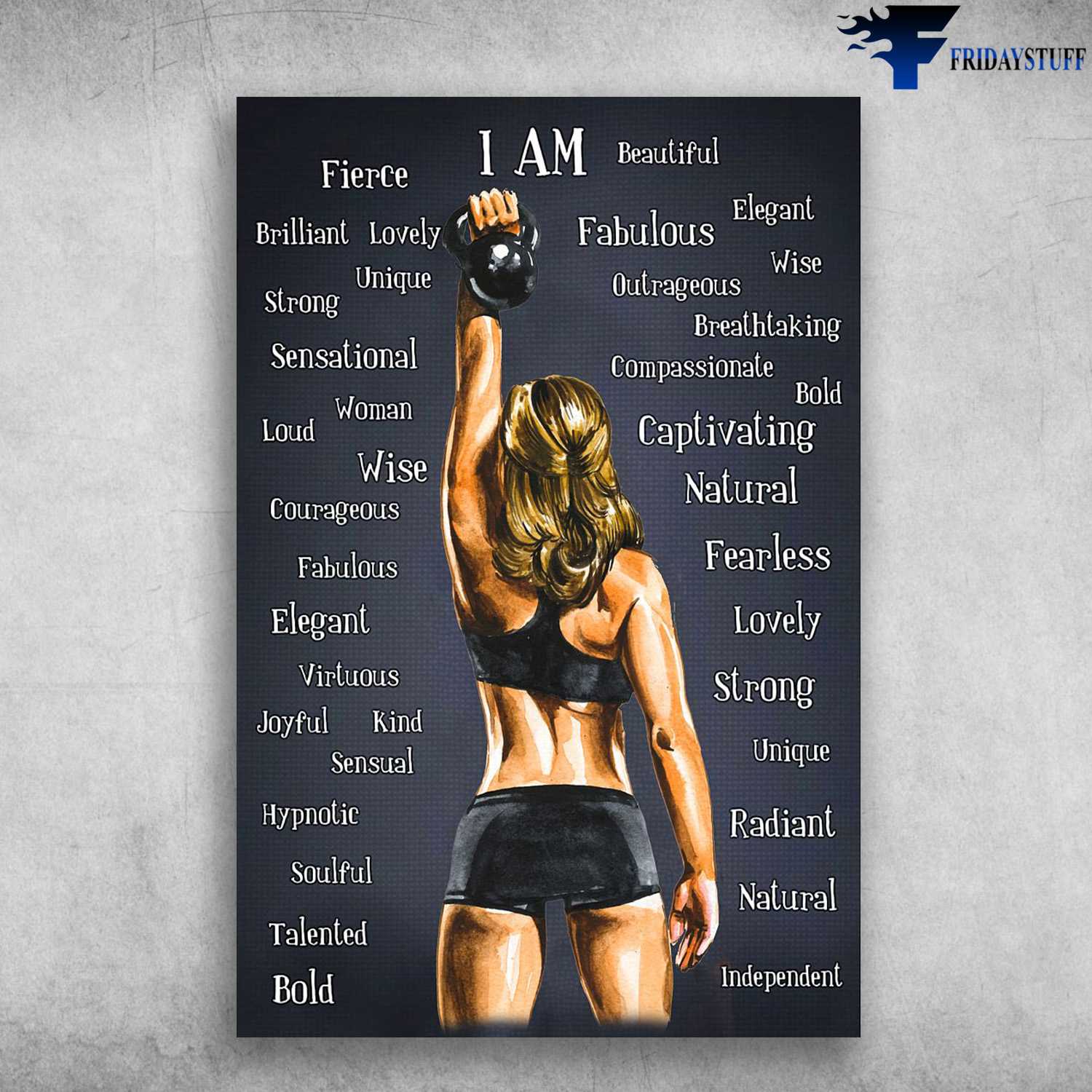 Gym Girl, Weightlifting Girl, I Am Beautiful, Fierce, Brilliant, Lovely, Strong, Sensational, Woman, Loud, WiseGym Girl, Weightlifting Girl, I Am Beautiful, Fierce, Brilliant, Lovely, Strong, Sensational, Woman, Loud, Wise