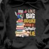 I like big books and I cannot lie - Owl and books, Book reader T-shirt, reading the hobby