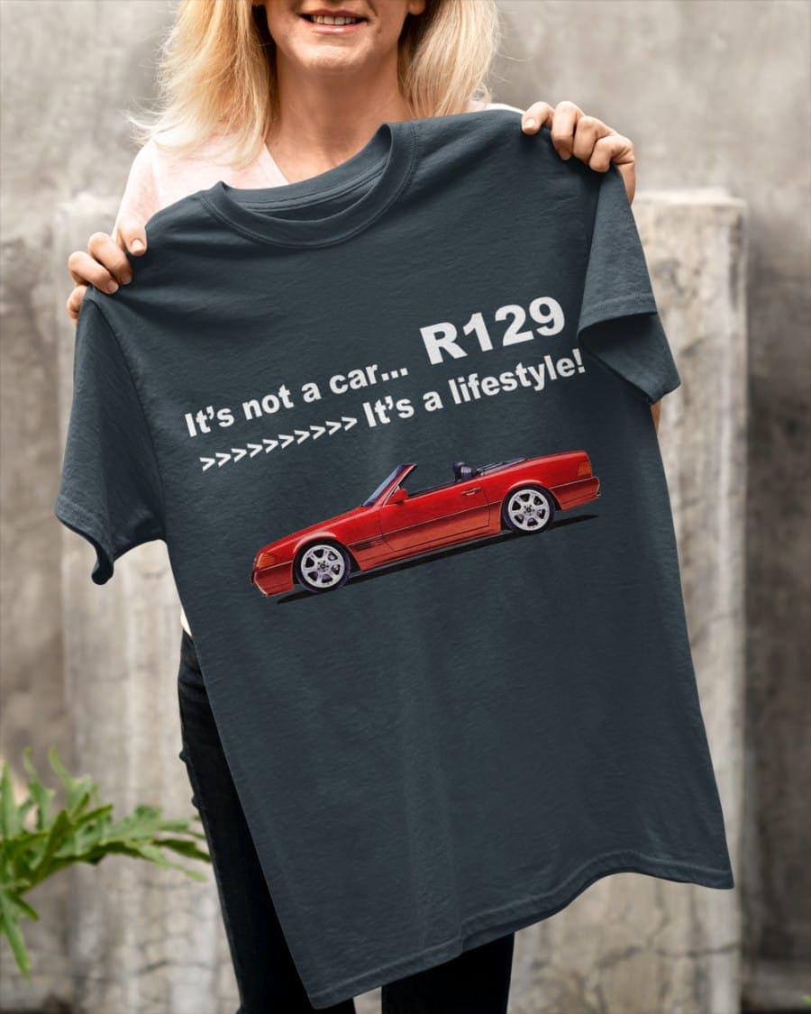It's not a car it's a lifestyle - R129 supercar, car collector T-shirt
