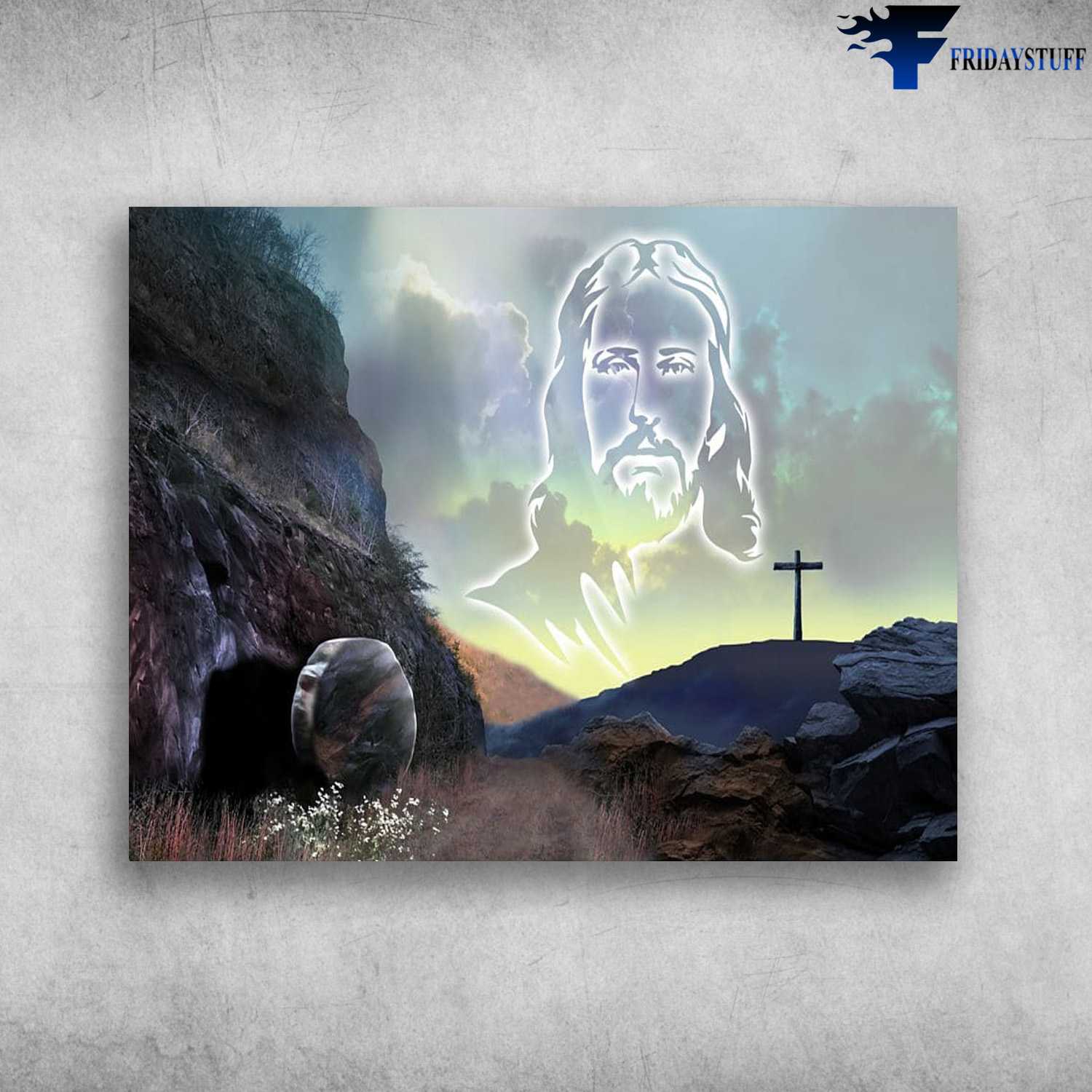 Jesus Poster, Jesus Cross, God Lover
