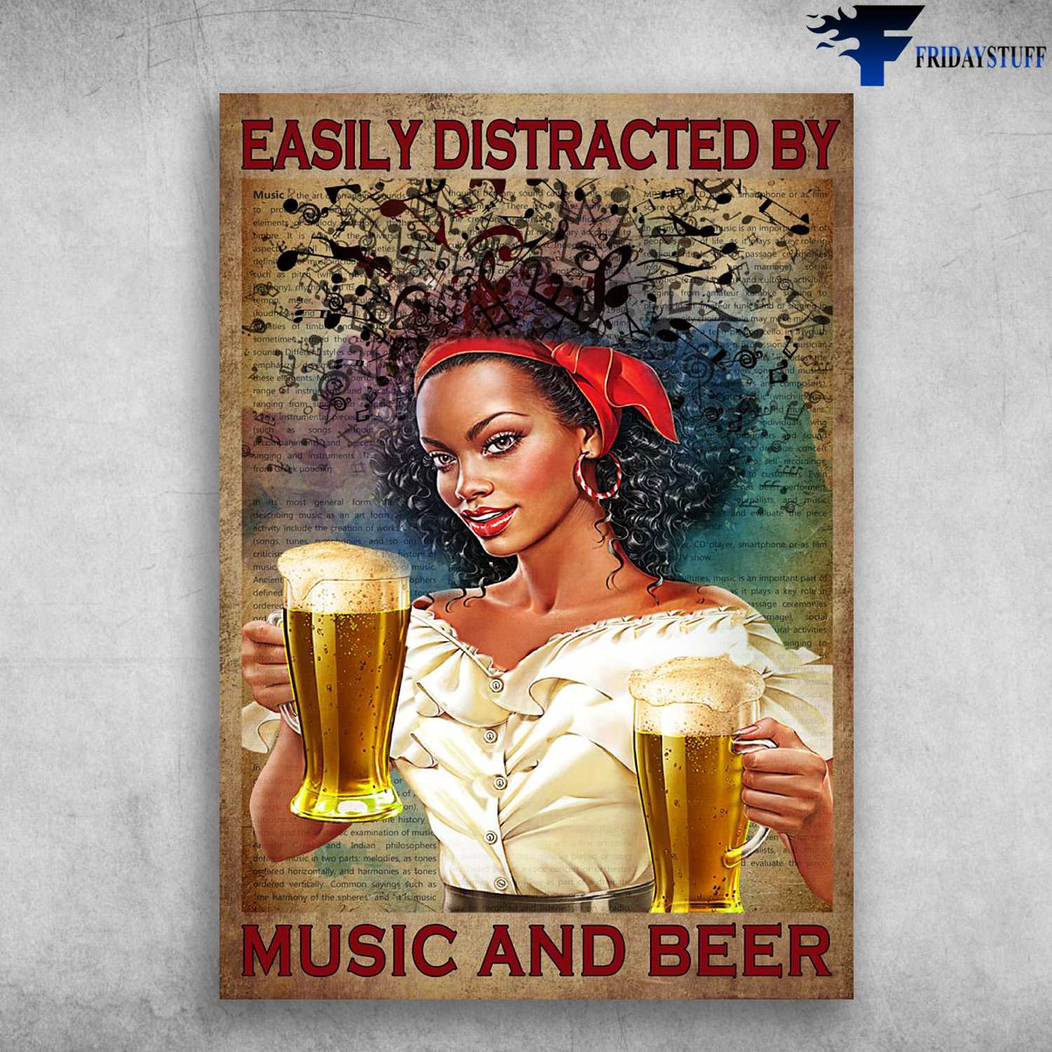 Music And Beer, Black Girl, Easily Distracted By, Music And Beer