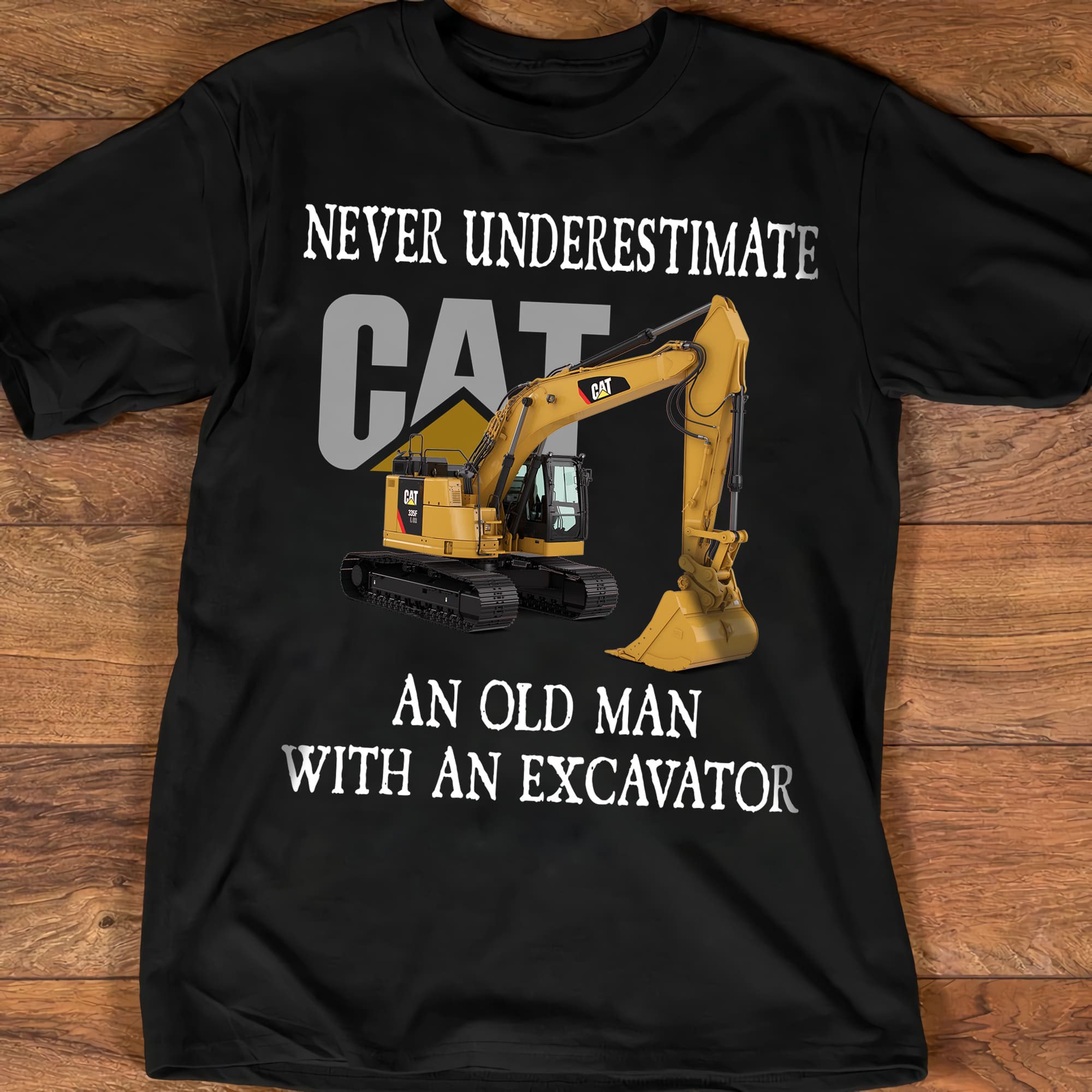 Never underestimate an ol dman with an excavator - Excavator driver, Old excavator driver