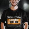 Rock n Roll - Barbe junkies, stereo cassete, cassete graphic T-shirt